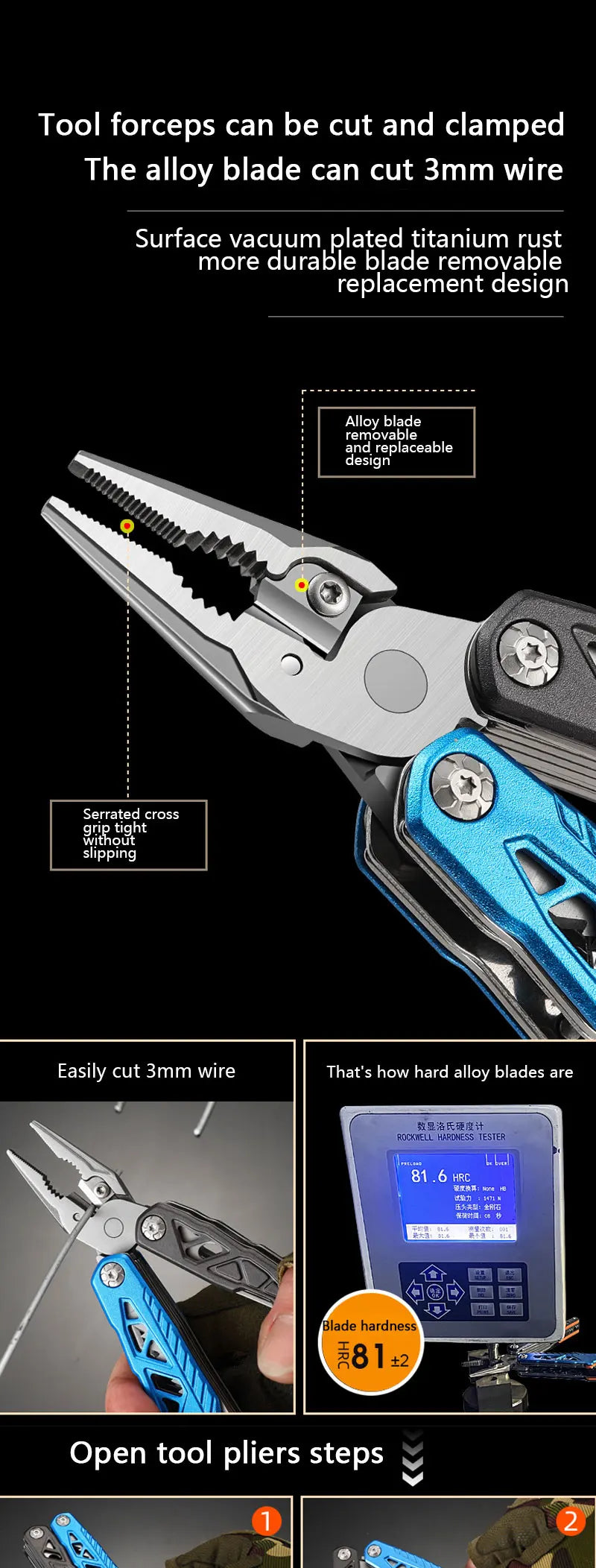 All-in-One Emergency Tool β Hammer, Pliers, Wrench & More in One