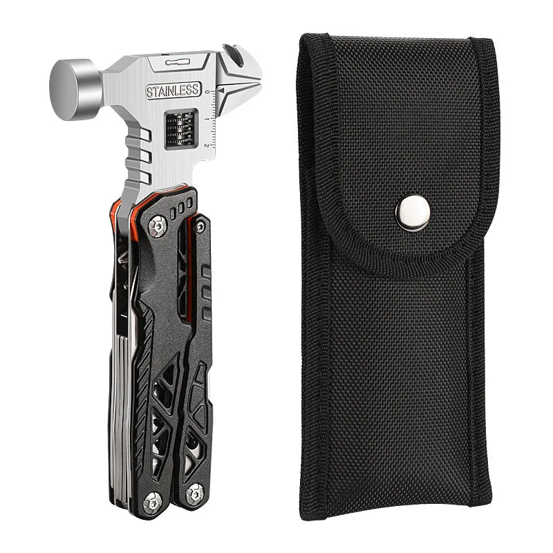 All-in-One Emergency Tool β Hammer, Pliers, Wrench & More in One