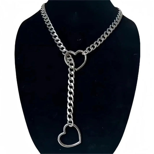 Bold Heart Connection Necklace